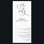 60thエレガント Birthday Partyメニュー メニュー<br><div class="desc">60thエレガント誕生日パーティーメニュー。</div>