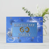 60thコズミックパーティの招待状 招待状 (スタンド正面)