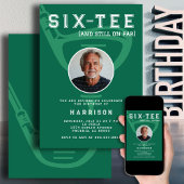 60thバースデーパーティー写真ゴルフグモダンリーンエキサイト 招待状