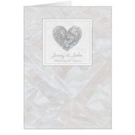 60thパーソナライズされた Diamond's 結婚 Anniversaryカード