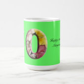 60thフローラマイルストーン誕生日記念日 コーヒーマグカップ (中央)