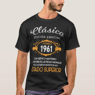 60th誕生日クラシコスペインの誕生日 tシャツ