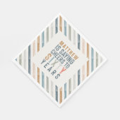 60th誕生日パーティーのアクセサリーの装飾 スタンダードランチョンナプキン (角)