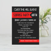 60th誕生日パーティーへの招待 招待状 (スタンド正面)