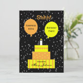 60th誕生日パーティーへの招待 招待状 (スタンド正面)