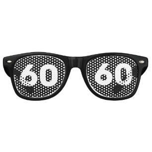 60TH誕生日60ノベルティサングラスシェード レトロサングラス