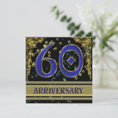 60th Anniversary Black and Gold Celebration 招待状 (スタンド正面)