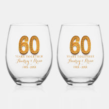 60th Anniversary Personalized