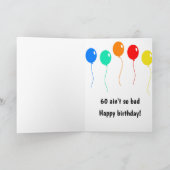 60th Birthday カード (内部)