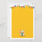 60th Birthday Cheers to 60 Years Mexican Fiesta 招待状 (裏面)