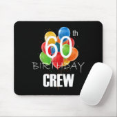 60th Birthday Crew 60 Party Crew Group Women  マウスパッド (マウス)