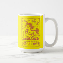 60th Birthday Fire Horse Chinese Zodiac 2026 Lunar コーヒーマグカップ