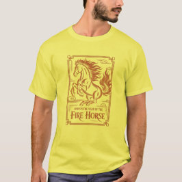 60th Birthday Fire Horse Chinese Zodiac 2026 Lunar Tシャツ