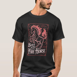 60th Birthday Fire Horse Zodiac Chinese 2026 Tシャツ