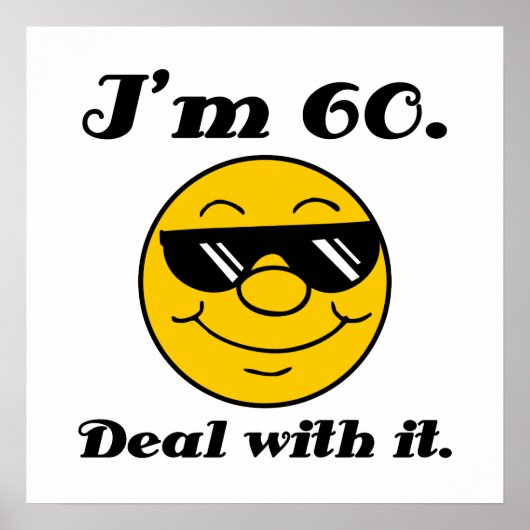 60th Birthday Gag Gift ポスター (正面)