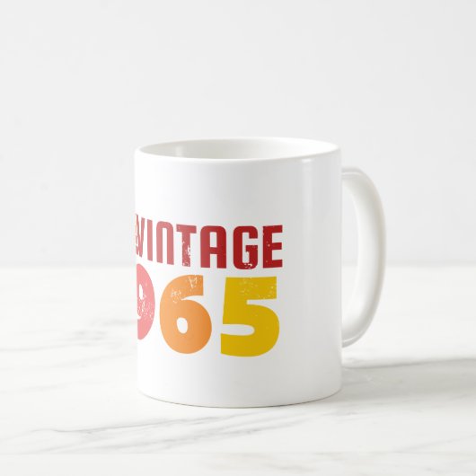 60TH BIRTHDAY  Mug コーヒーマグカップ (正面右)
