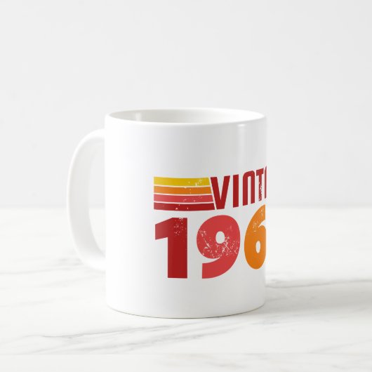 60TH BIRTHDAY  Mug コーヒーマグカップ (正面左)