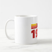60TH BIRTHDAY  Mug コーヒーマグカップ (左)
