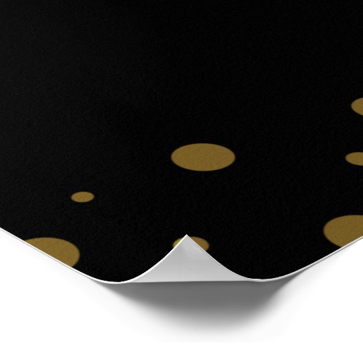 60th Birthday Party Welcome Sign ポスター (角)