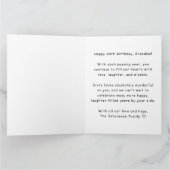 60th Birthday Photo Collage Modern Family Pictures カード (内部)