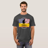 60th birthday Rocking this planet since 091964 fun Tシャツ (正面フル)