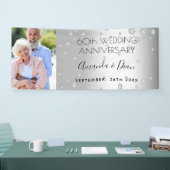 60th diamond's anniversary結婚 photosカスタム. 横断幕 (トレードショー)