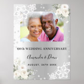 60th diamond's anniversary photowelcome結婚（ダイヤモンド記念 ポスター (正面)