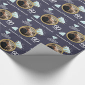 60th diamond's anniversary ring結婚 photo カスタム ラッピングペーパー (角)