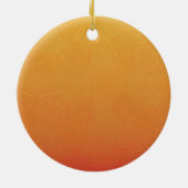 60th Jubileeアニバーサリーヌンパックスクロスオレンジ セラミックオーナメント (裏面)
