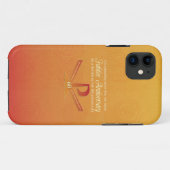 60th Jubileeアニバーサリーヌンパックスクロスオレンジ Case-Mate iPhoneケース (裏面(横))