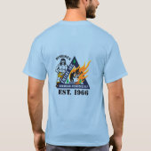 60th Reunion Tee blue Tシャツ (裏面)