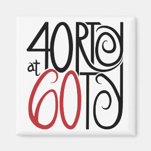 60ty磁石で40rty マグネット