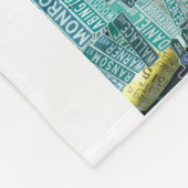 60x40 Fleece Blanket - Streets of NT フリースブランケット (角)