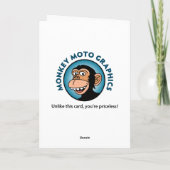 61おもしろい誕生日 カード (裏面)