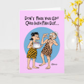 61おもしろい誕生日 カード (黄色い花)