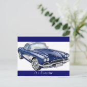 61コルベットグリッジー， 61コルベット ポストカード (スタンド正面)