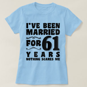 61年間の結婚記念品 Tシャツ