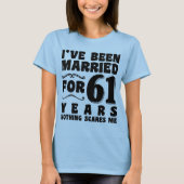 61年間の結婚記念品 Tシャツ (正面)