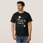 61歳の昔の数学先生61st誕生日ギフト tシャツ (正面フル)
