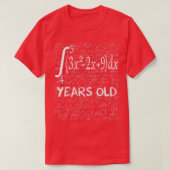 61歳の誕生日61歳の数学ギーク積分 Tシャツ (デザイン正面)