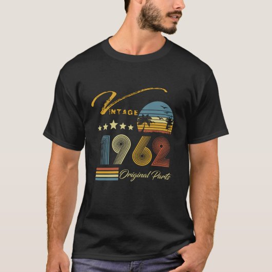 61歳ヴィンテージ1962 Tシャツ (正面)
