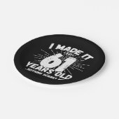 61歳皮肉ミーム61おもしろい誕生日 ペーパープレート (アングル)