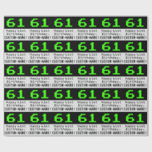 61番目の誕生日- Nerdy/オタク系のスタイル「61」と名前