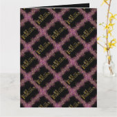 61誕生日 カード (黄色い花)