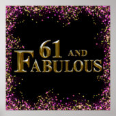 61誕生日 ポスター (正面)