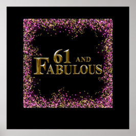 61誕生日 ポスター