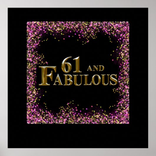 61誕生日 ポスター (正面)
