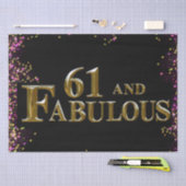 61誕生日 薄葉紙 (クラフト)