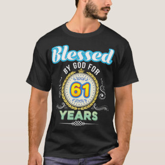 61賛美年61誕生日19以来61 Tシャツ
