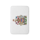 [610] [3D]カナダの紋章付き外衣 バスマット (正面縦)